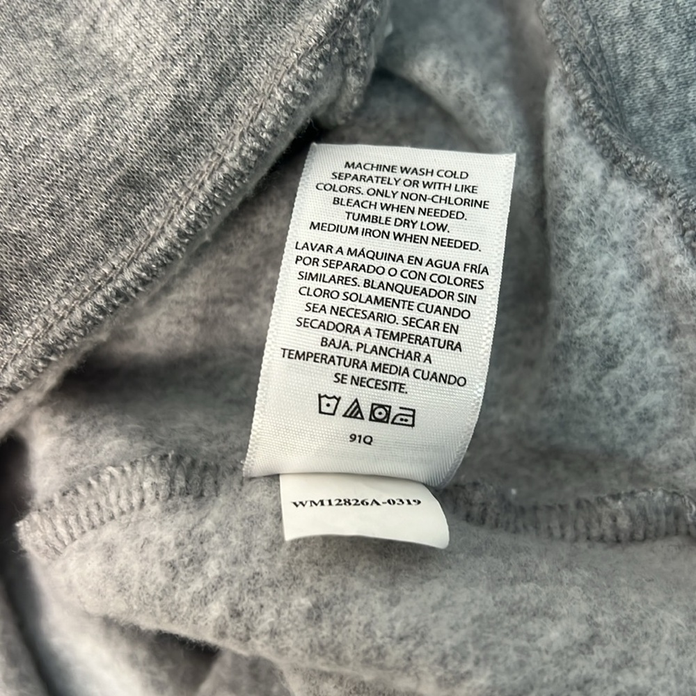 Terra & Sky PLUS Women's Hooded Jacket Gray SZ: 1X (16W-18W) Super Soft - Picture 7 of 7